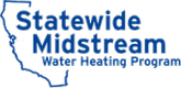 Statewide Midstream Water Heating rebate program contractor