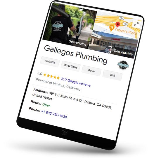 Gallegos Plumbing Online Presence and Reputation