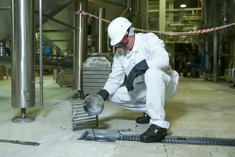 Floor Drain Cleaning